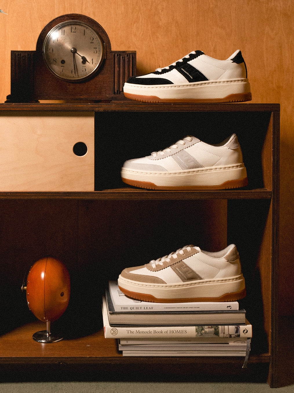 Santos High (Beige/White)
