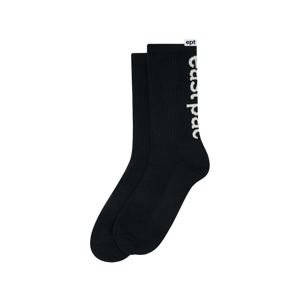 Ankle Logo Socks (Black)