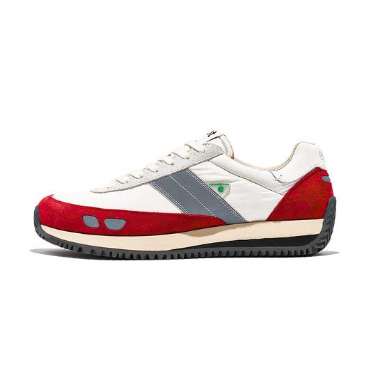 Boston (Off White/Red)