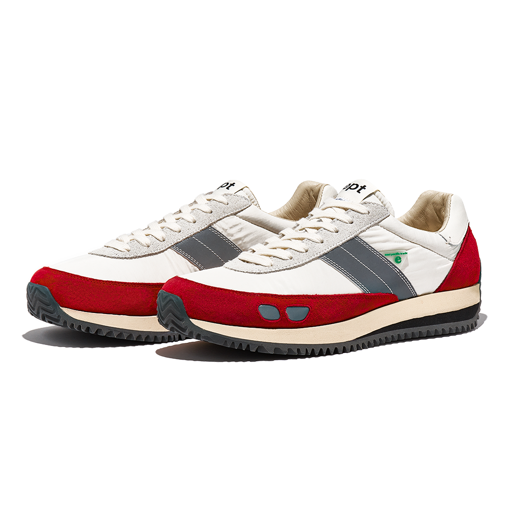 Boston (Off White/Red)