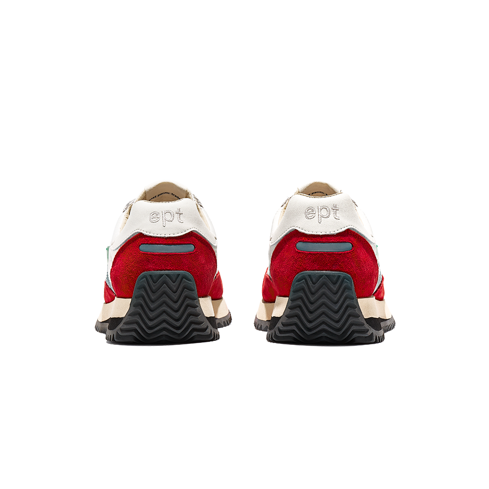 Boston (Off White/Red)