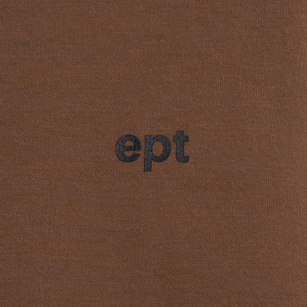 Classic Logo Hoodie Zip up (Brown)