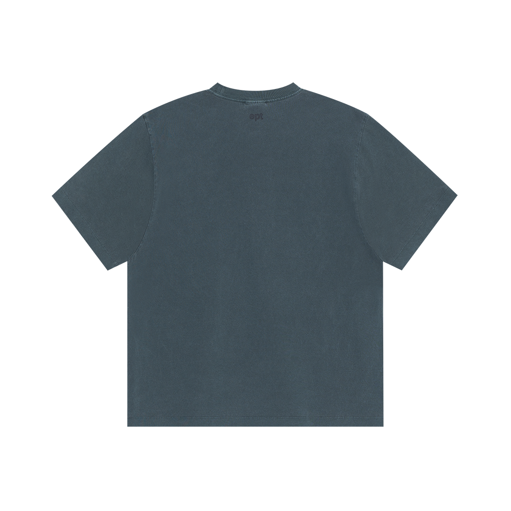 Classic Logo Pigment Dyed T-Shirt (Deep Green)