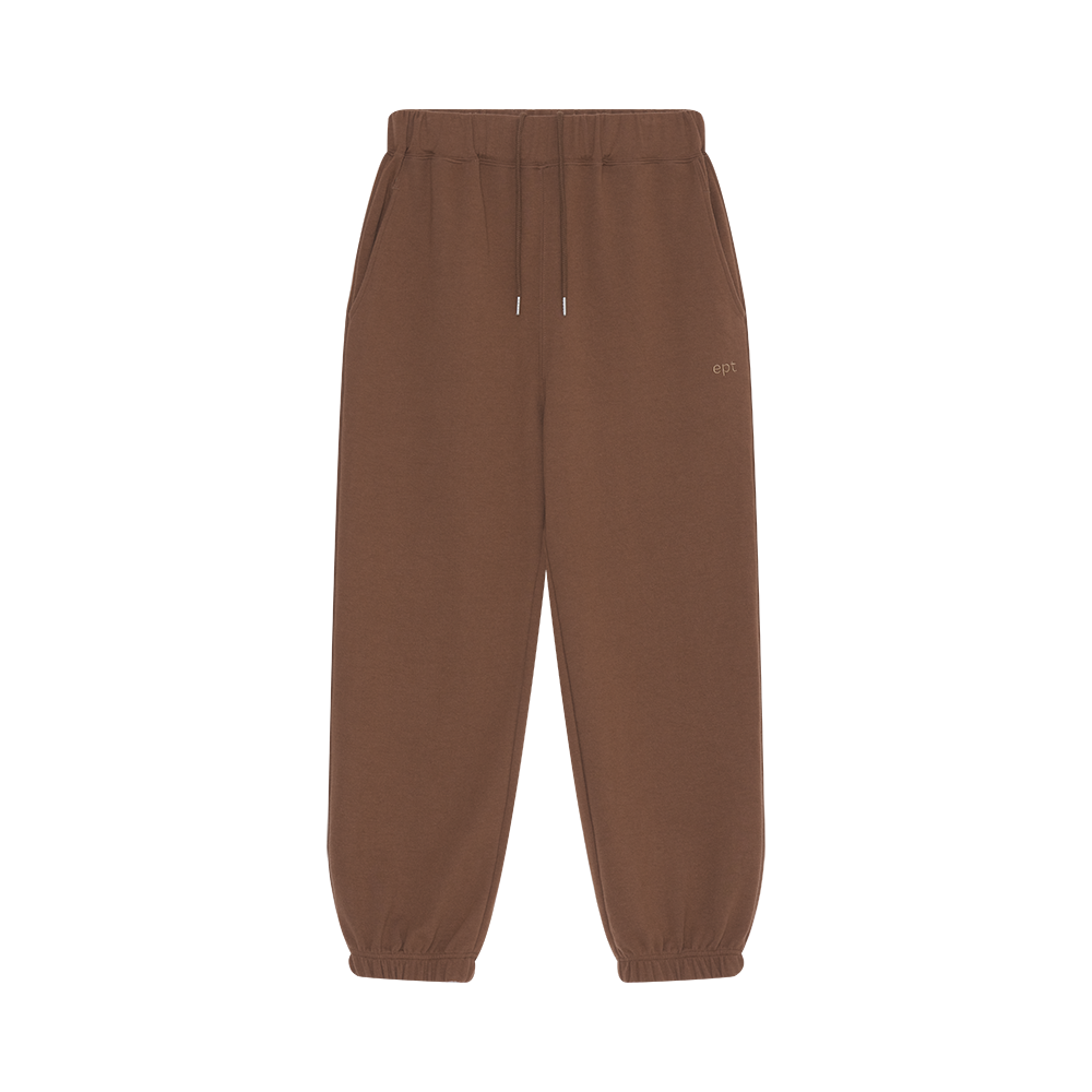 Classic Logo Sweat Pants (Brown)