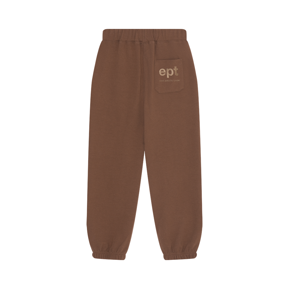 Classic Logo Sweat Pants (Brown)