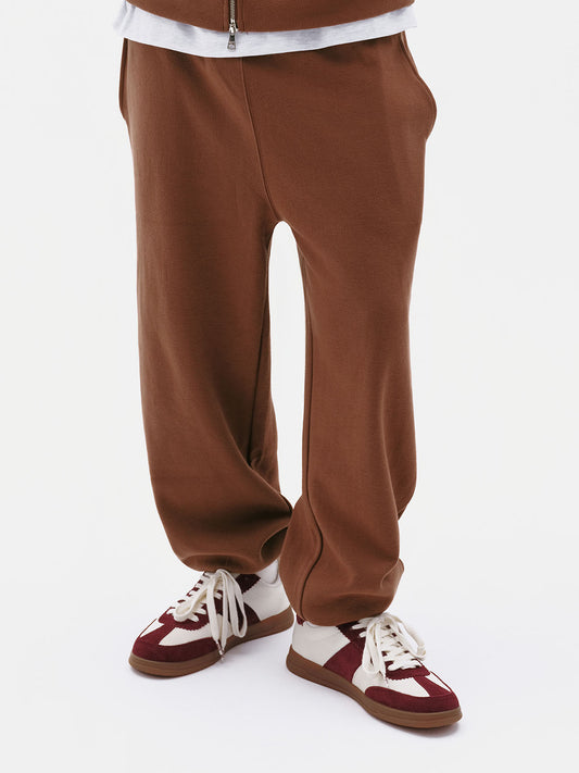 Classic Logo Sweat Pants (Brown)