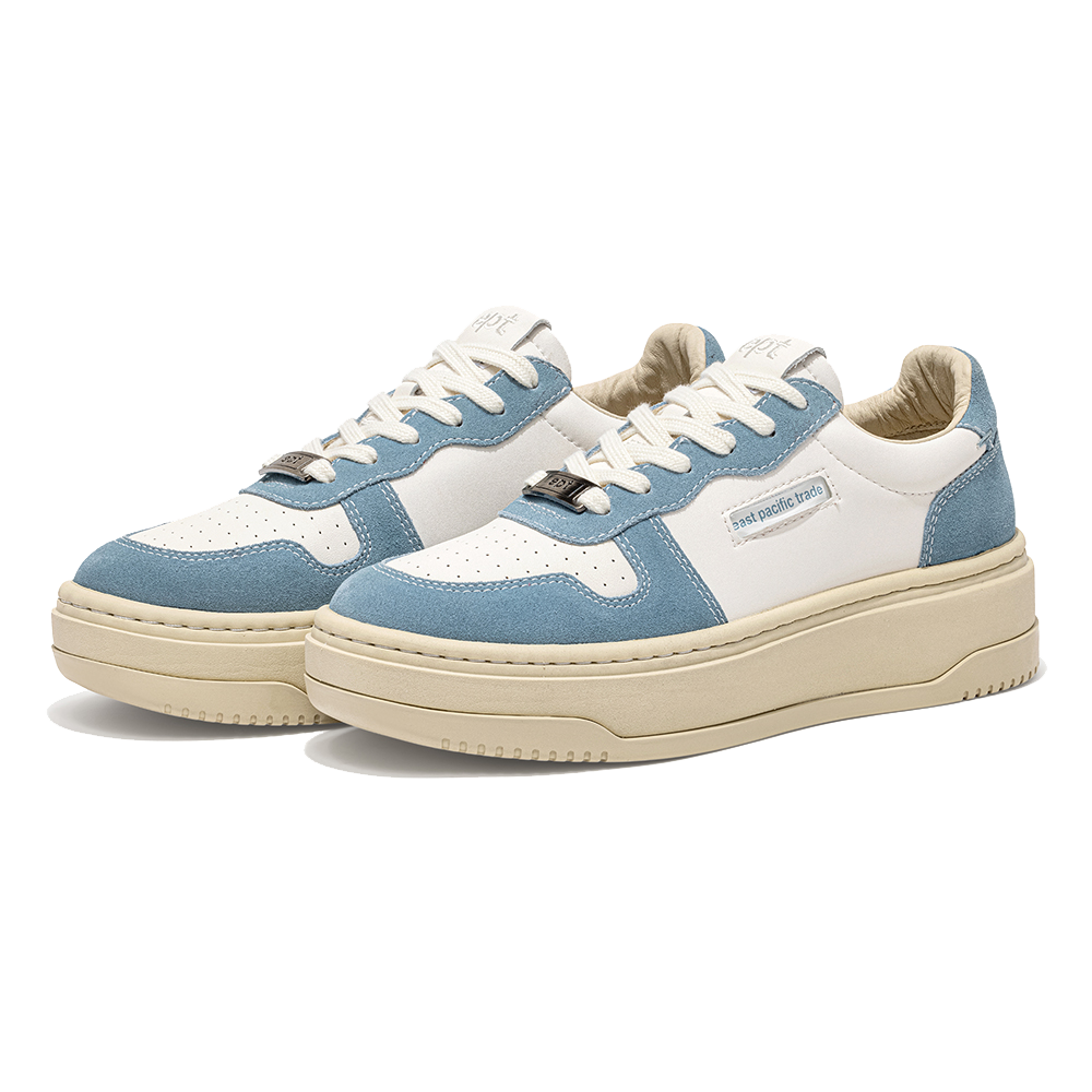 Court High (Blue/Off White)