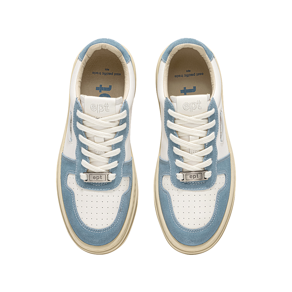 Court High (Blue/Off White)