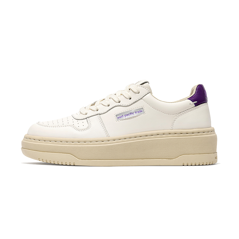 Court High (Off White/Purple)