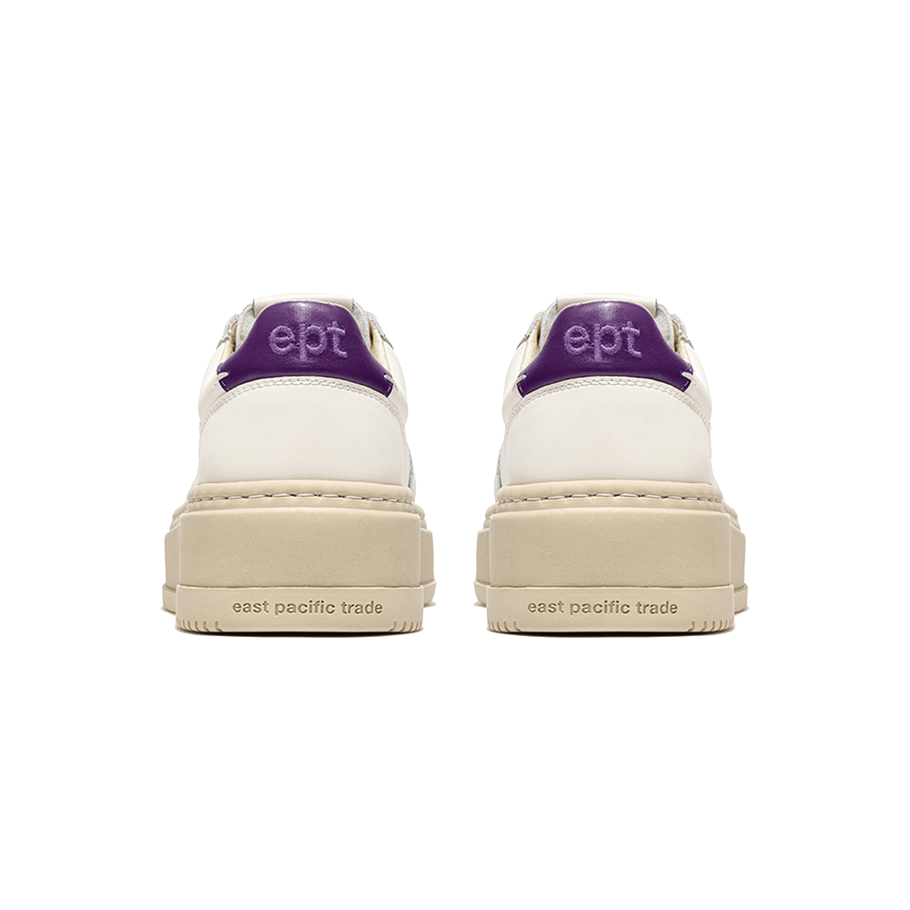 Court High (Off White/Purple)