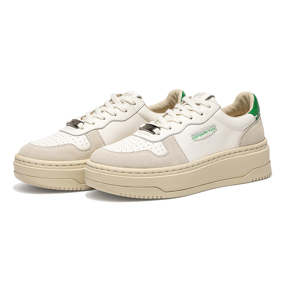 Court High (Off White/Tofu/Green)