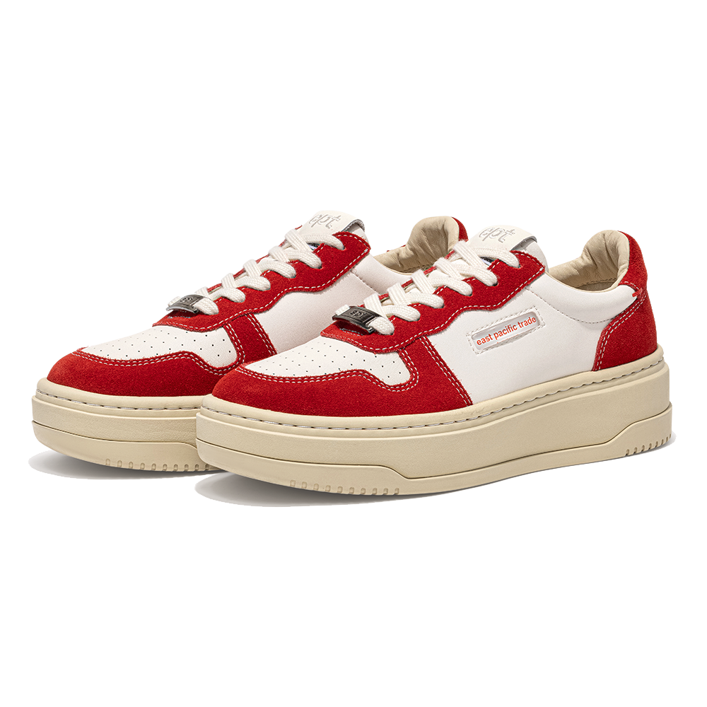 Court High (Red/Off White)