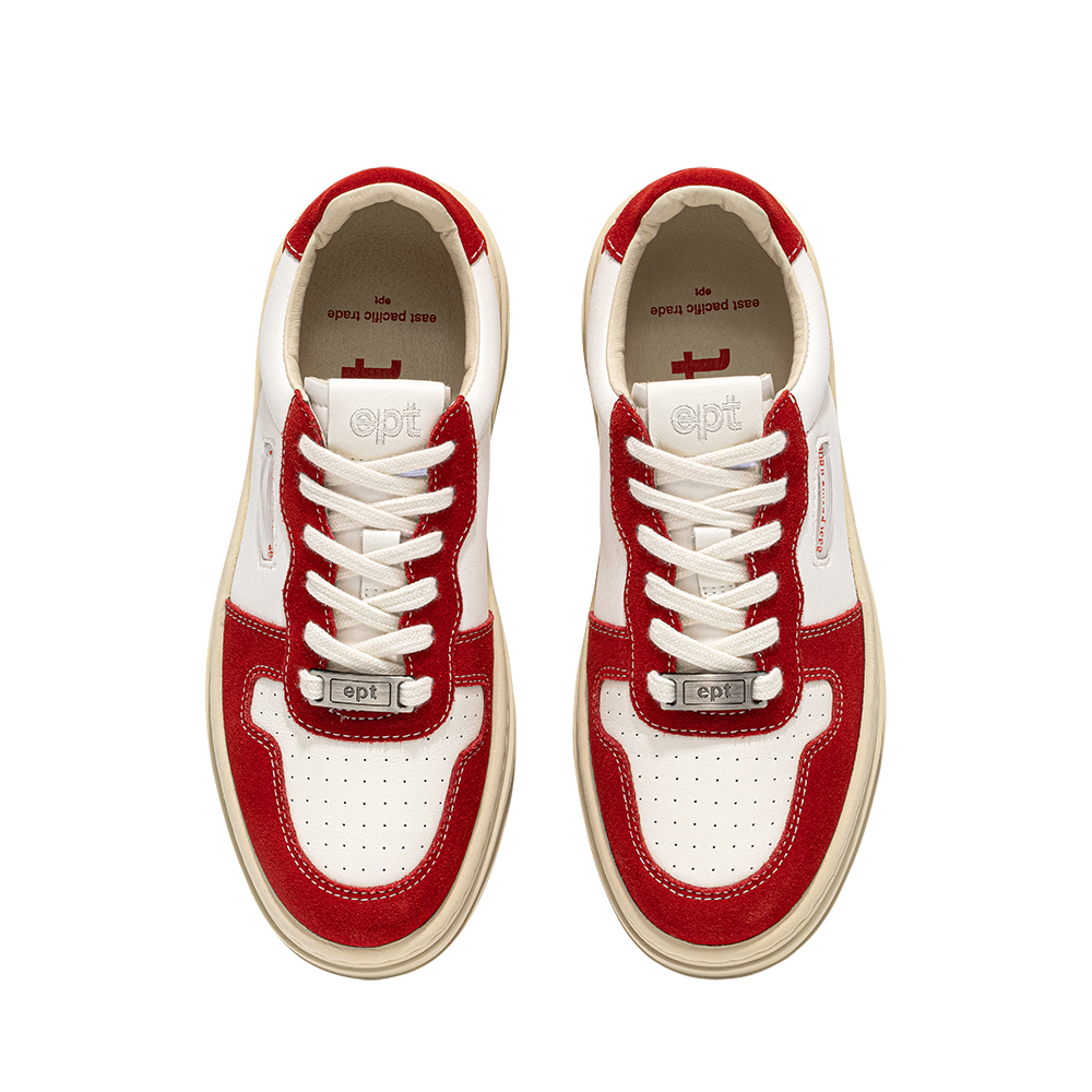 Court High (Red/Off White)