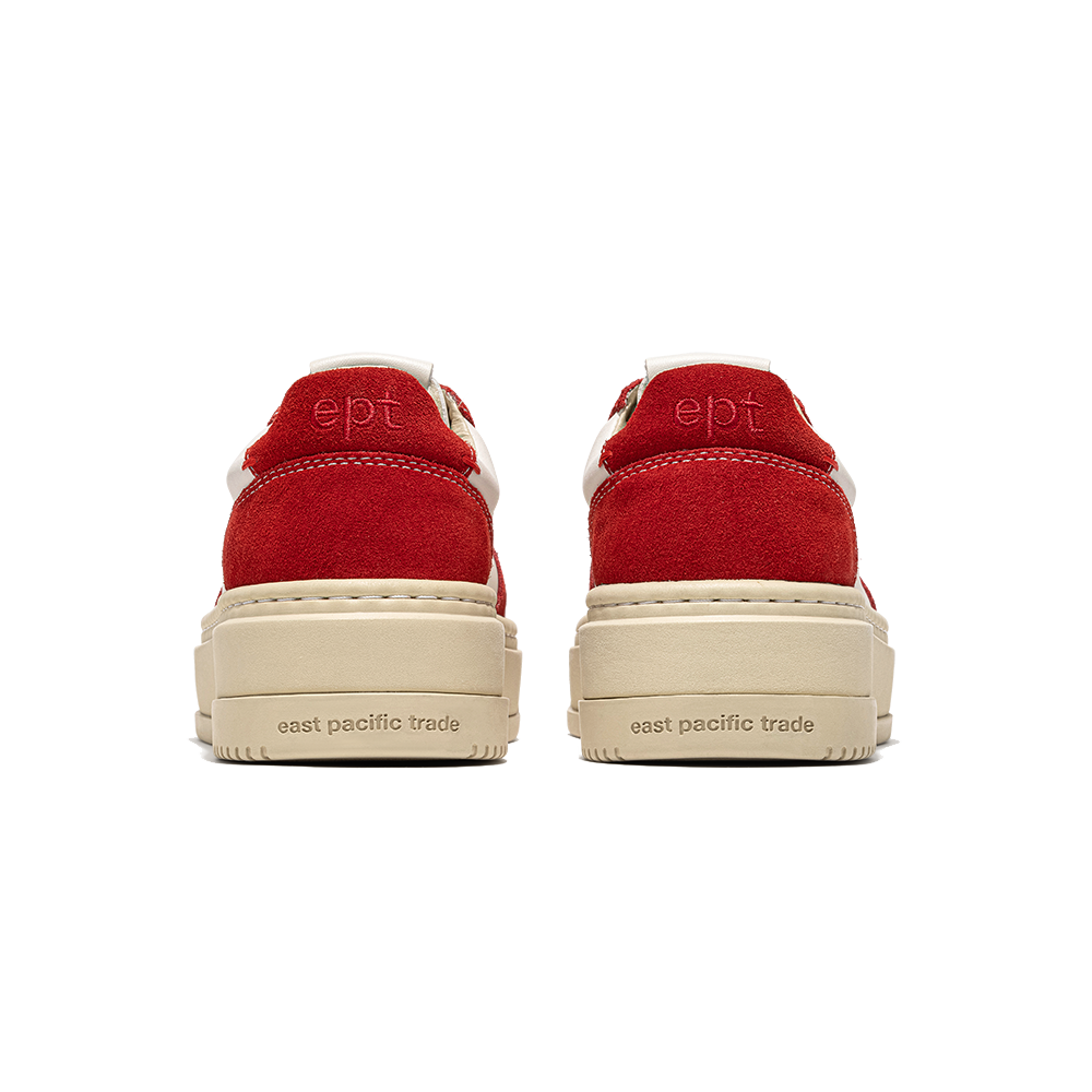 Court High (Red/Off White)