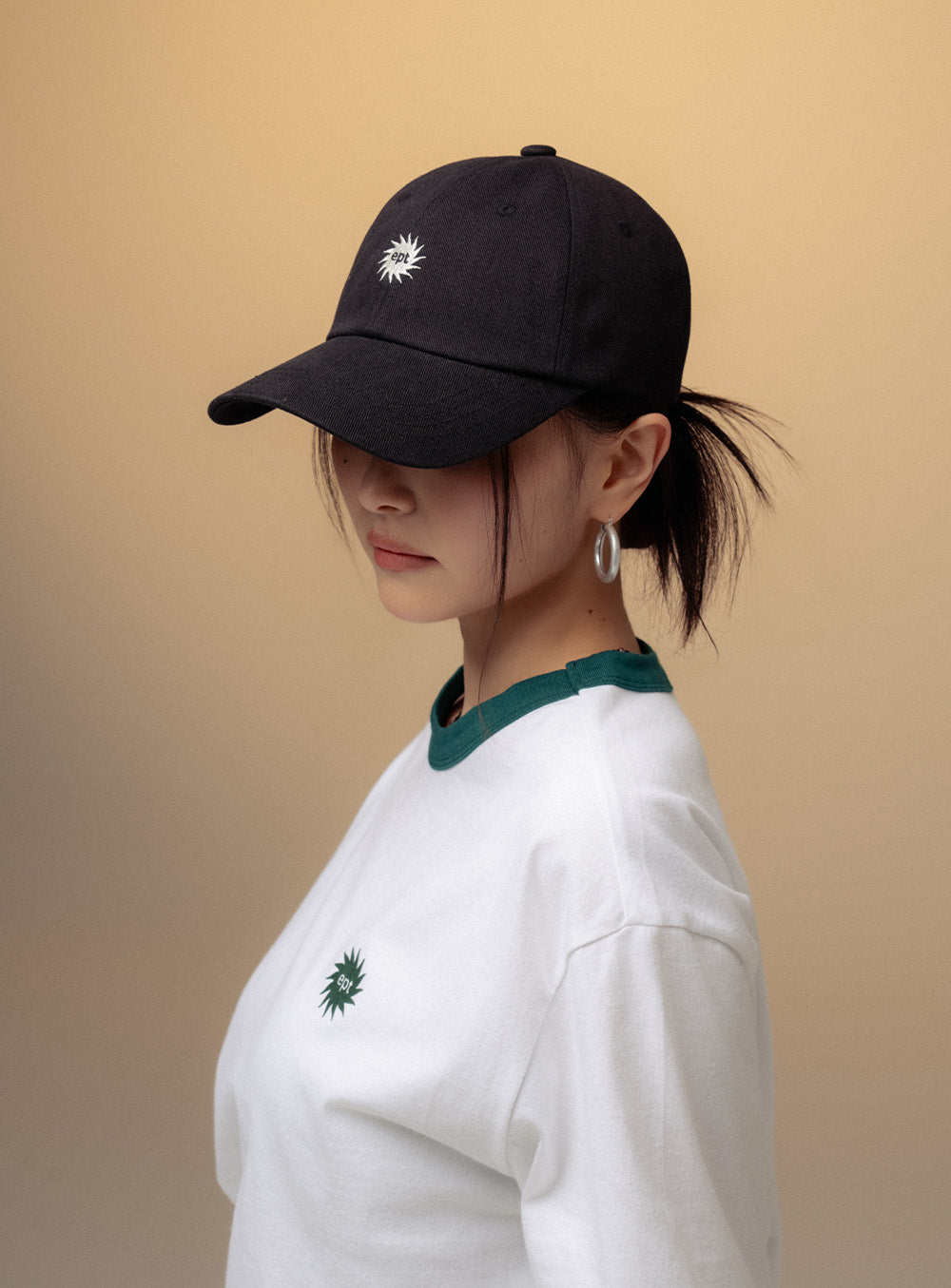 Sun Logo Cap (Black)