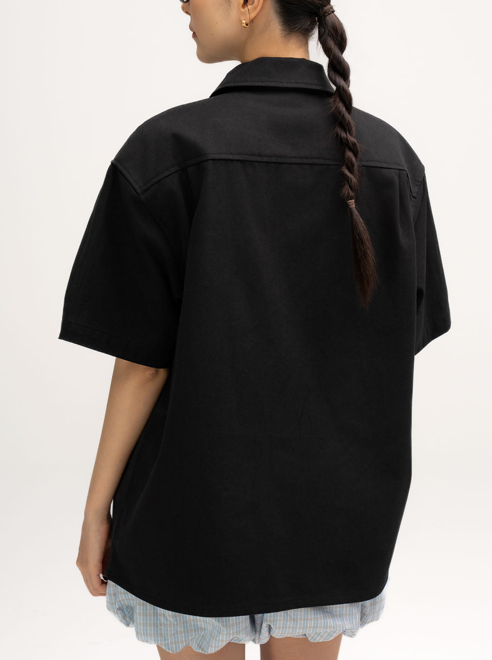 Work Half Shirt (Black)
