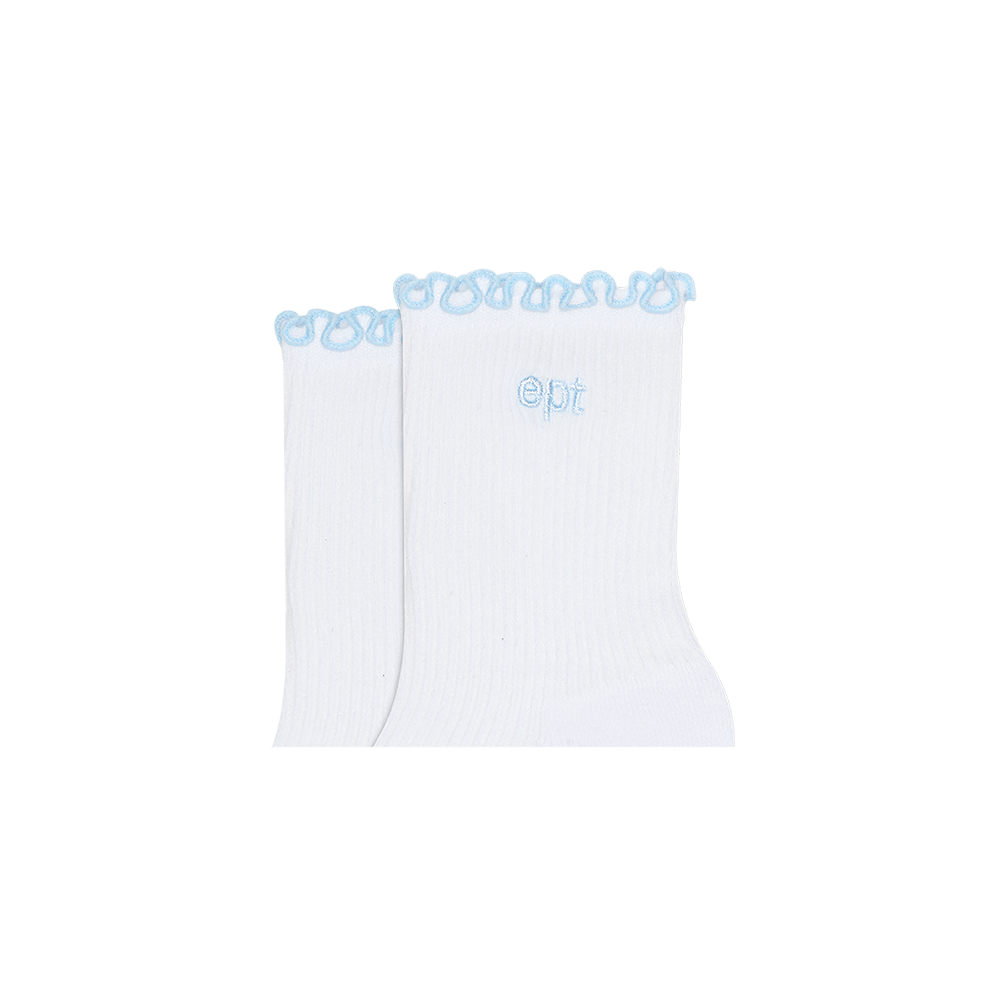 Ruffle Socks (White)