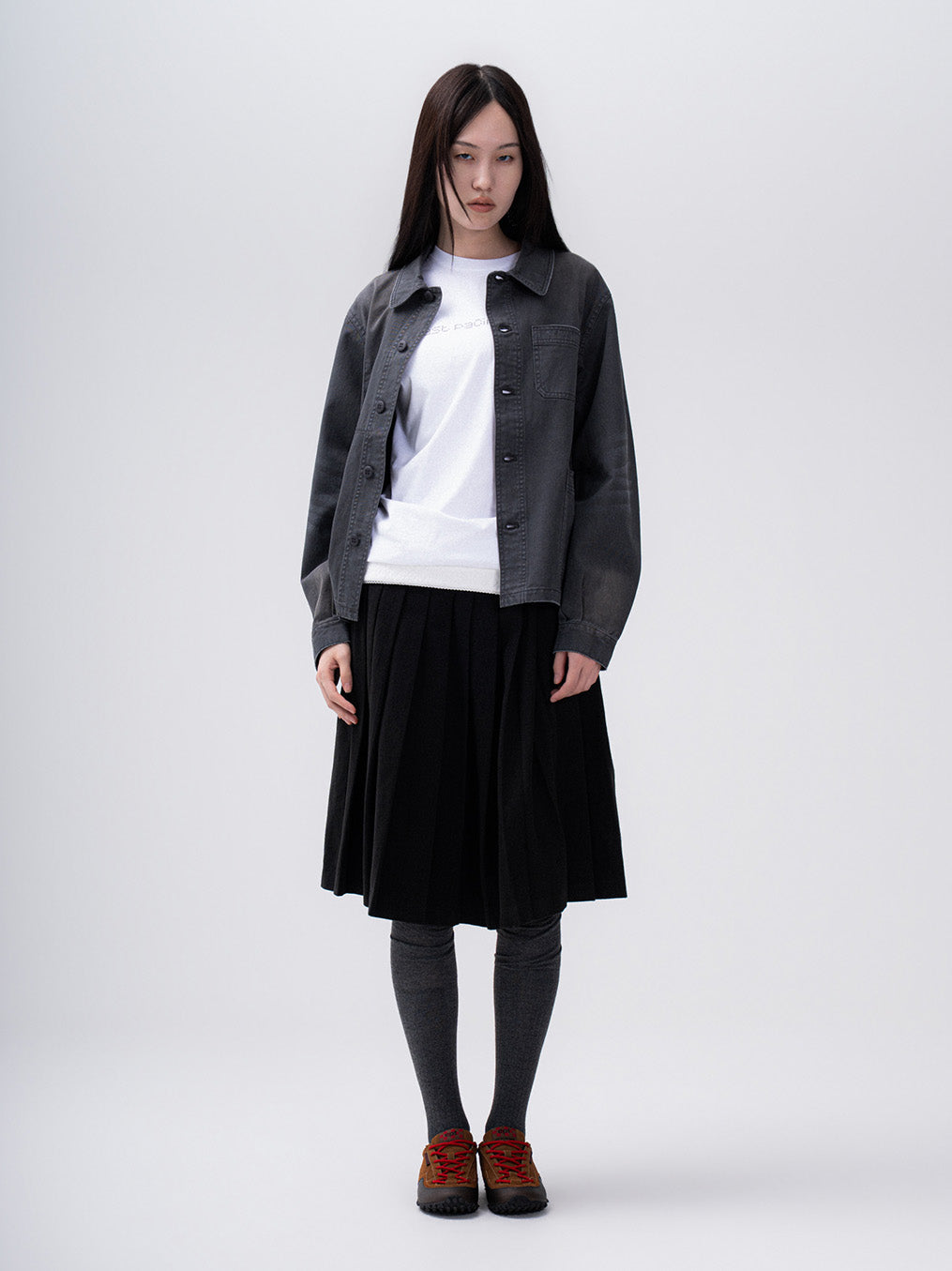 French Work Jacket (Charcoal)