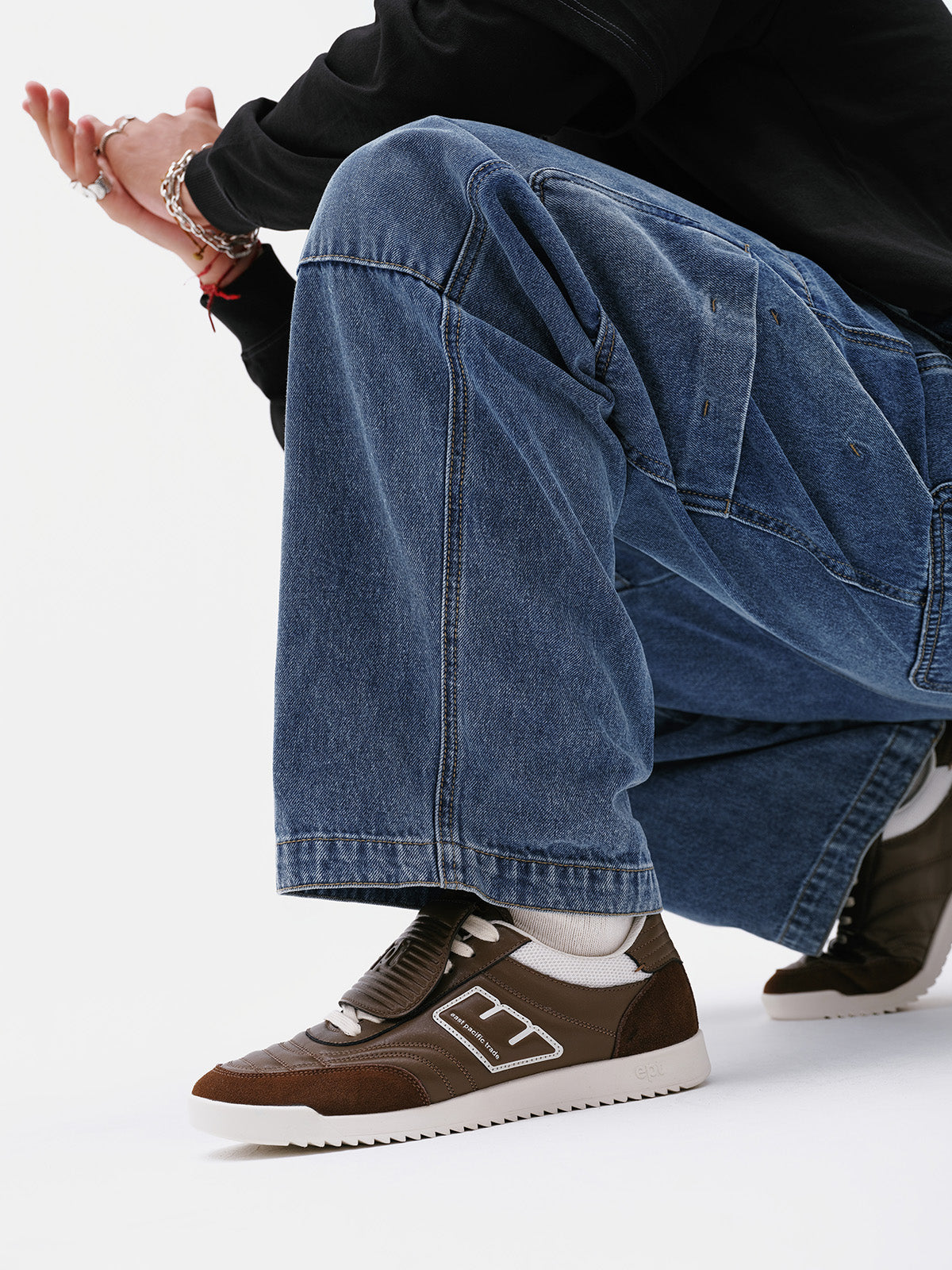 Libero (Brown/Off White)