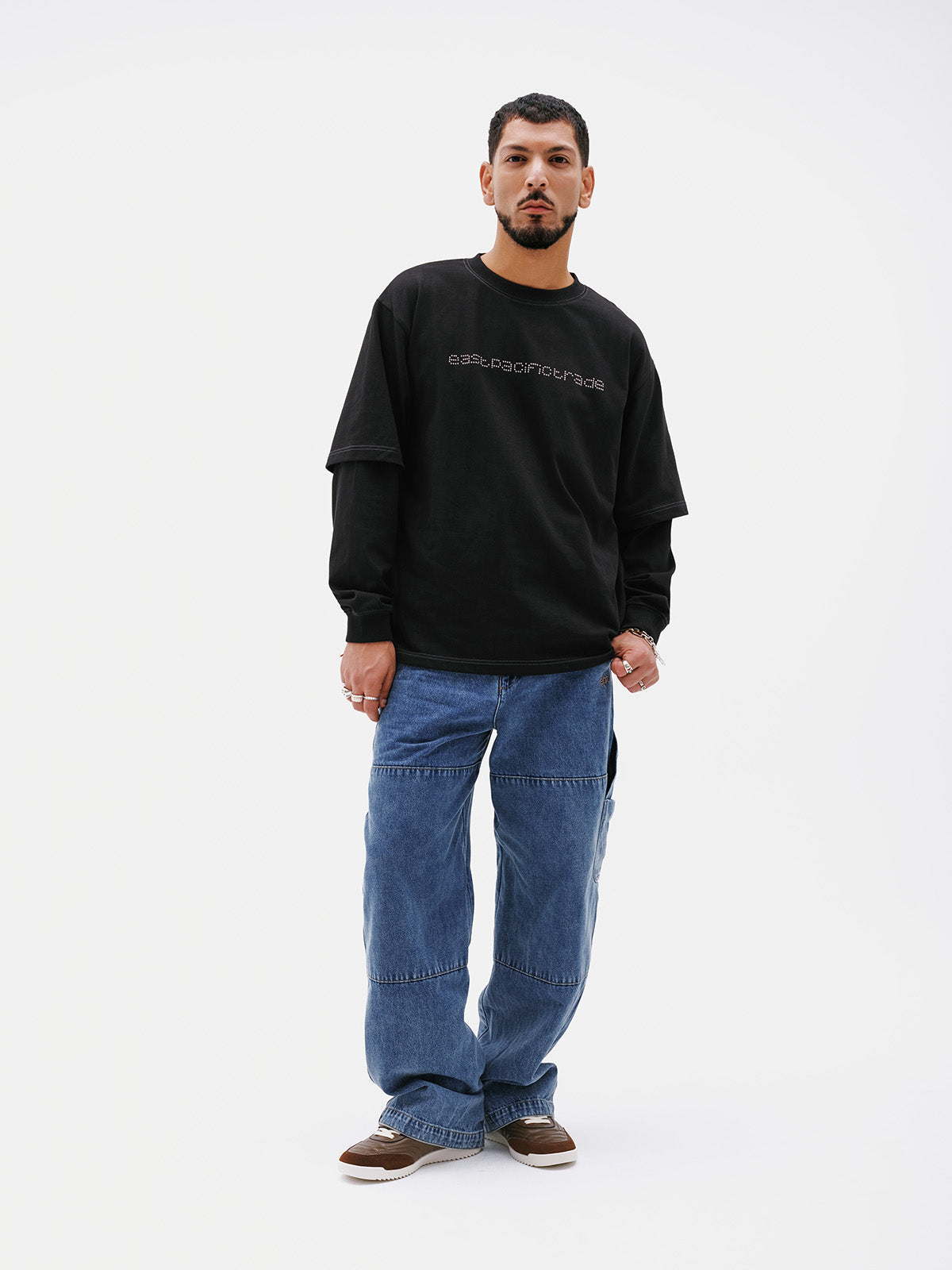 Libero (Brown/Off White)