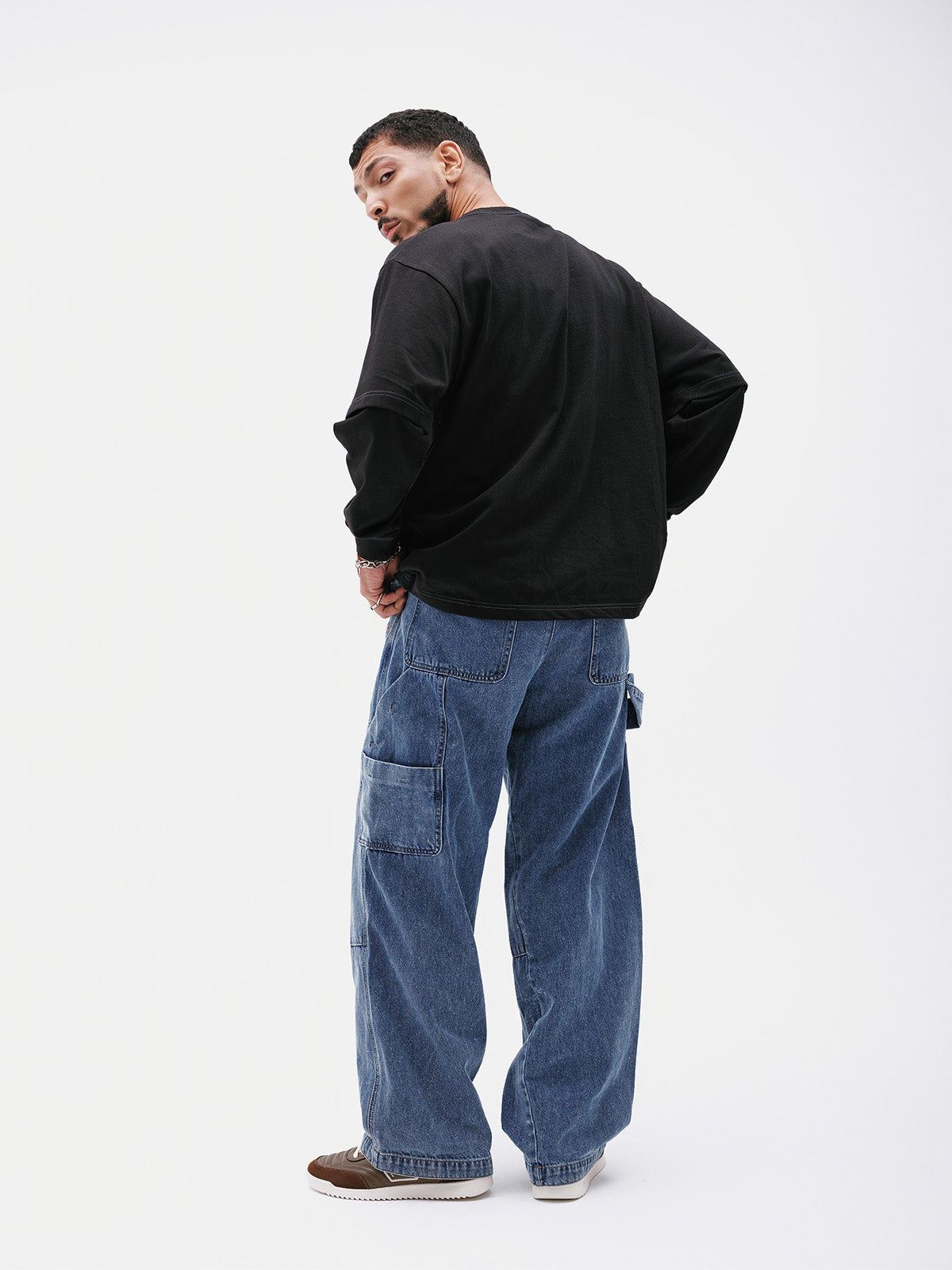 Libero (Brown/Off White)