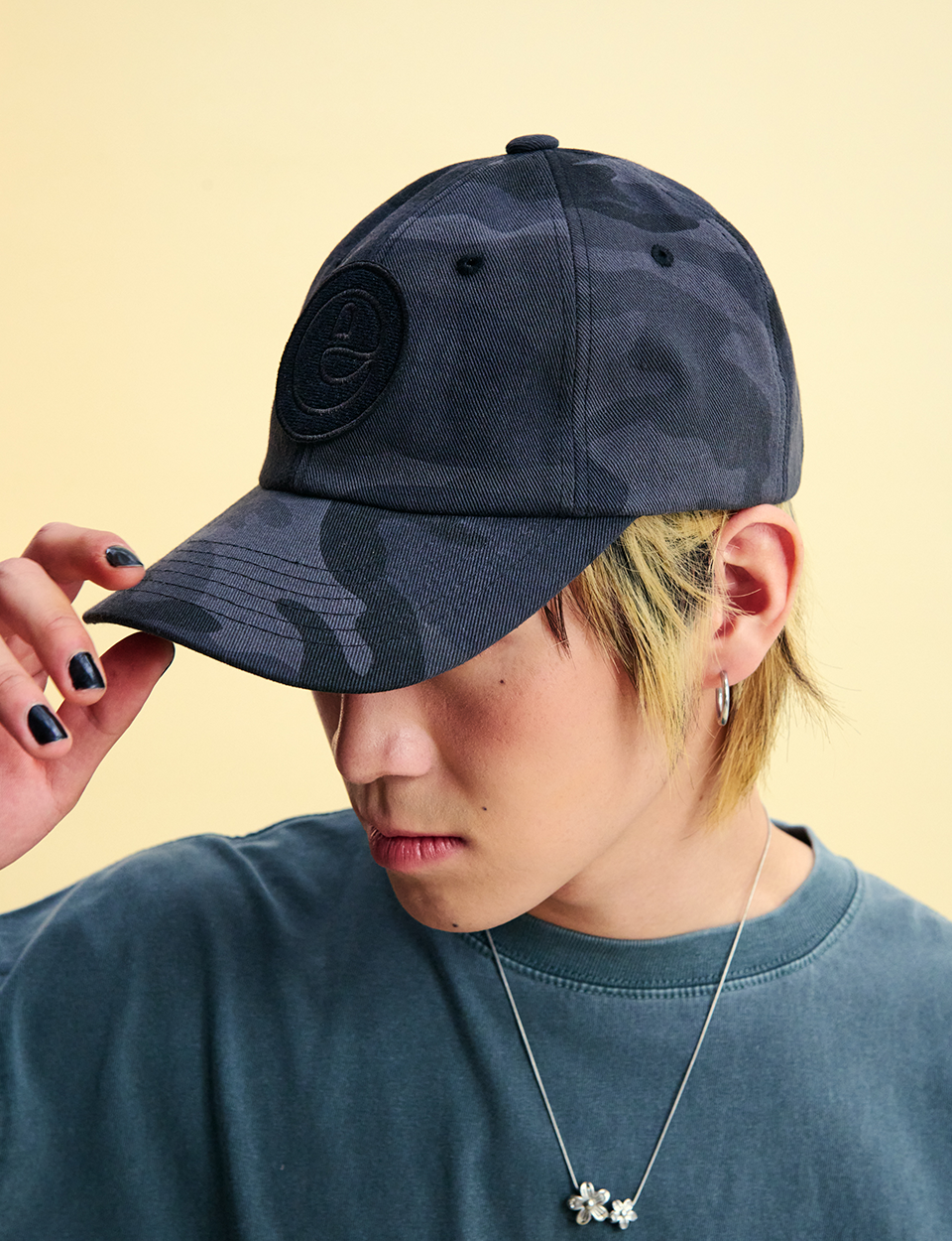 NF Velcro Patch 6P Cap (Black)