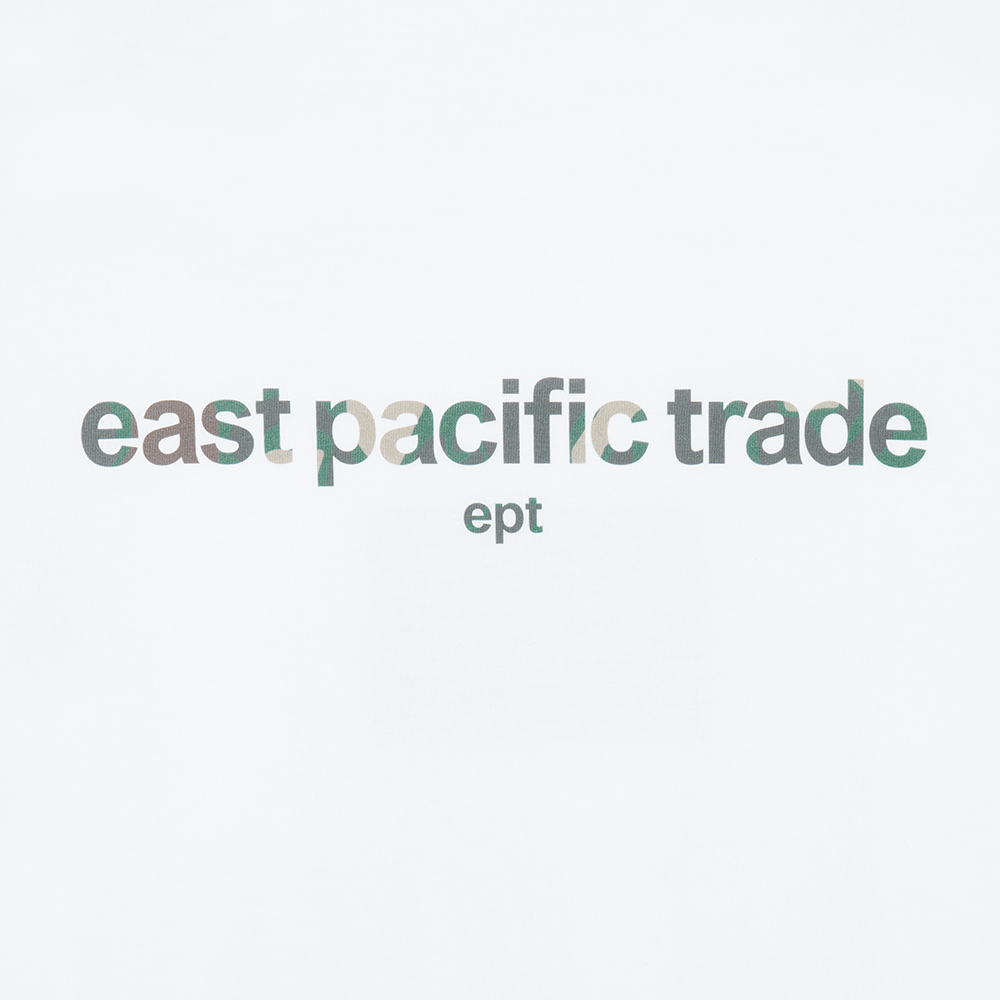 Pattern Box Logo T-Shirt (White/Camo)