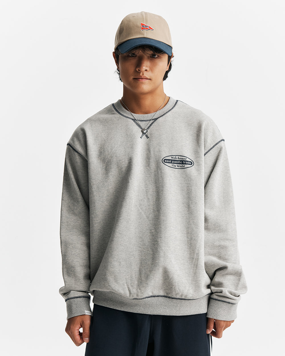 Ellipse Crewneck (Grey)