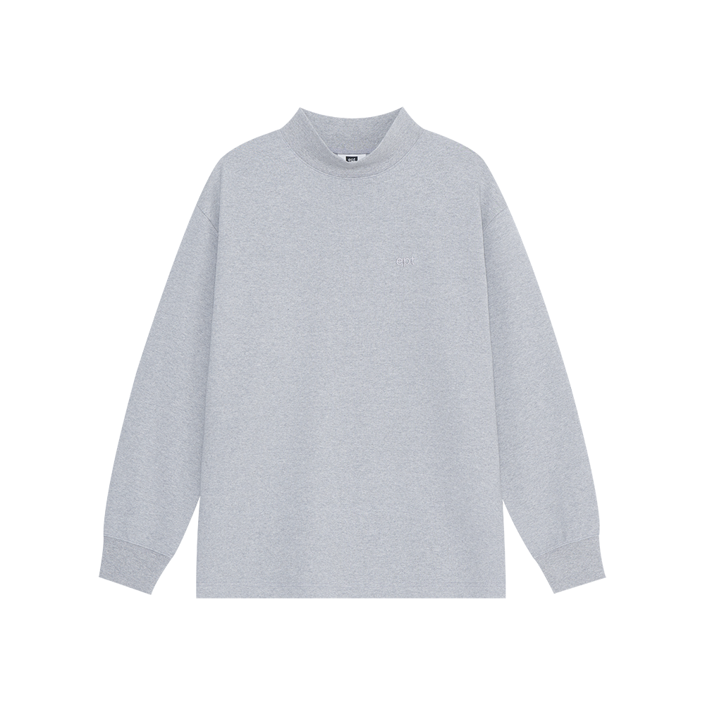 Sel Classic Logo Mock Neck (8% Melange)