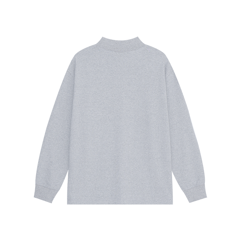 Sel Classic Logo Mock Neck (8% Melange)