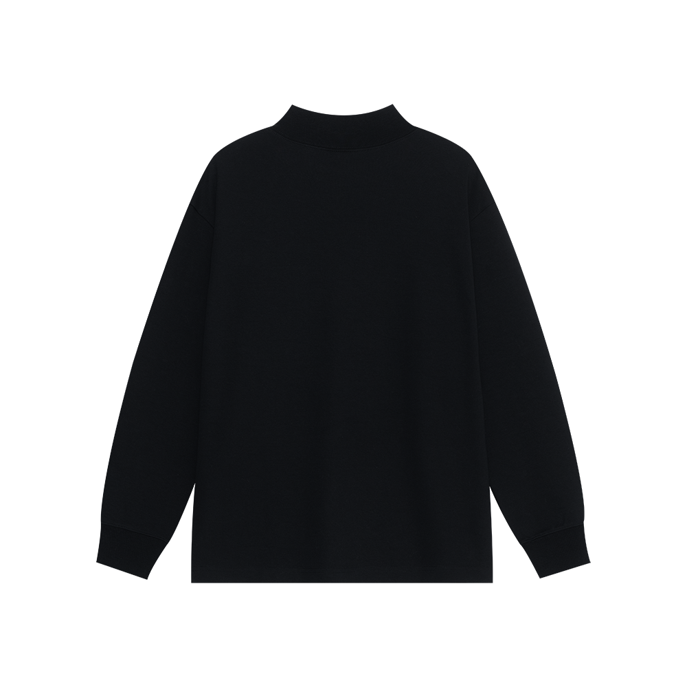 Sel Classic Logo Mock Neck (Black)