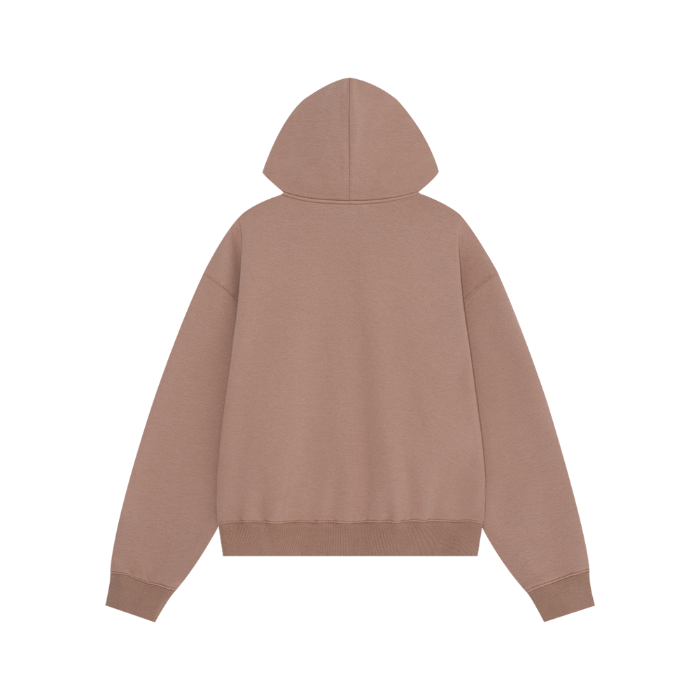 Snow Land Hoodie (L/Brown)