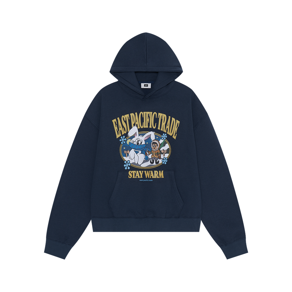 Snow Land Hoodie (Navy)