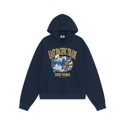 Snow Land Hoodie (Navy)