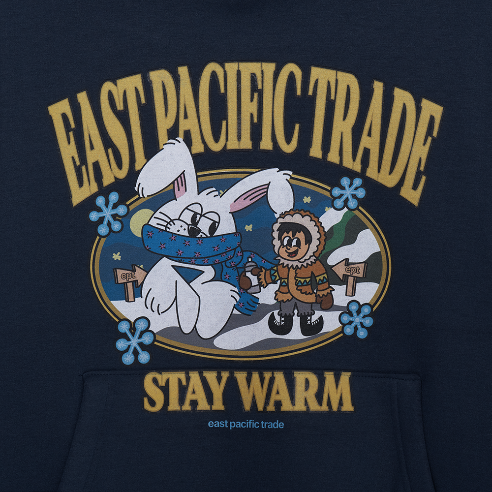 Snow Land Hoodie (Navy)