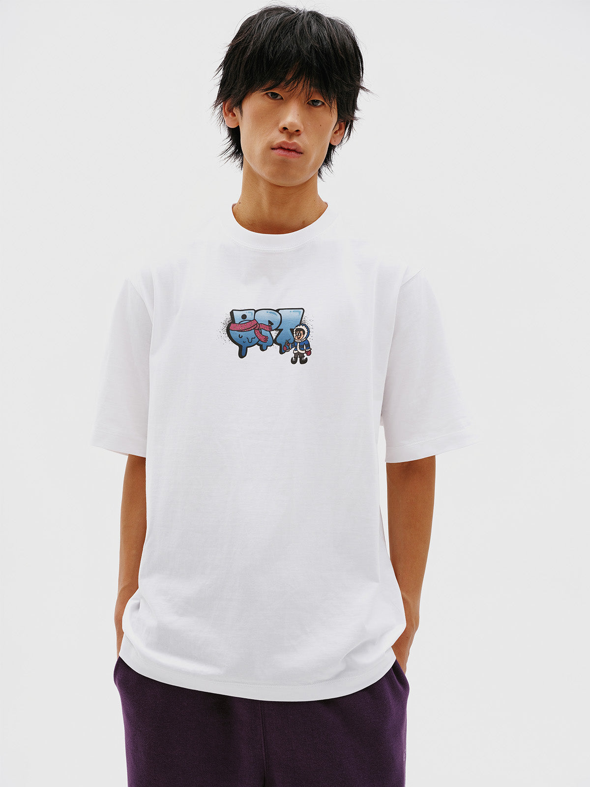 Spray Boy T-Shirt (White)