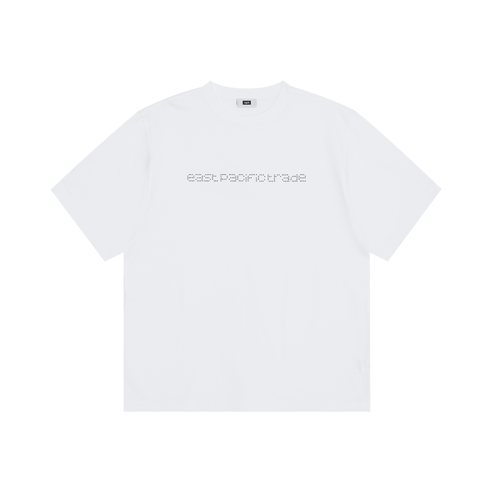 Studded Logo T-Shirt (White)