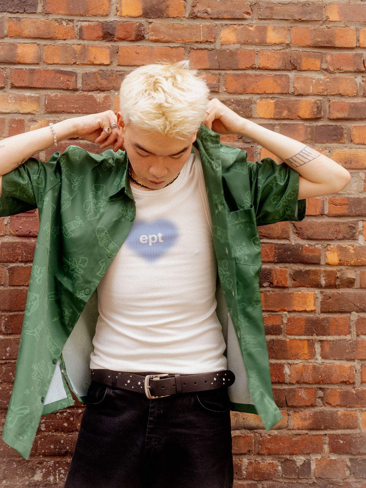 Heart Nibble Sleeveless (Ivory)