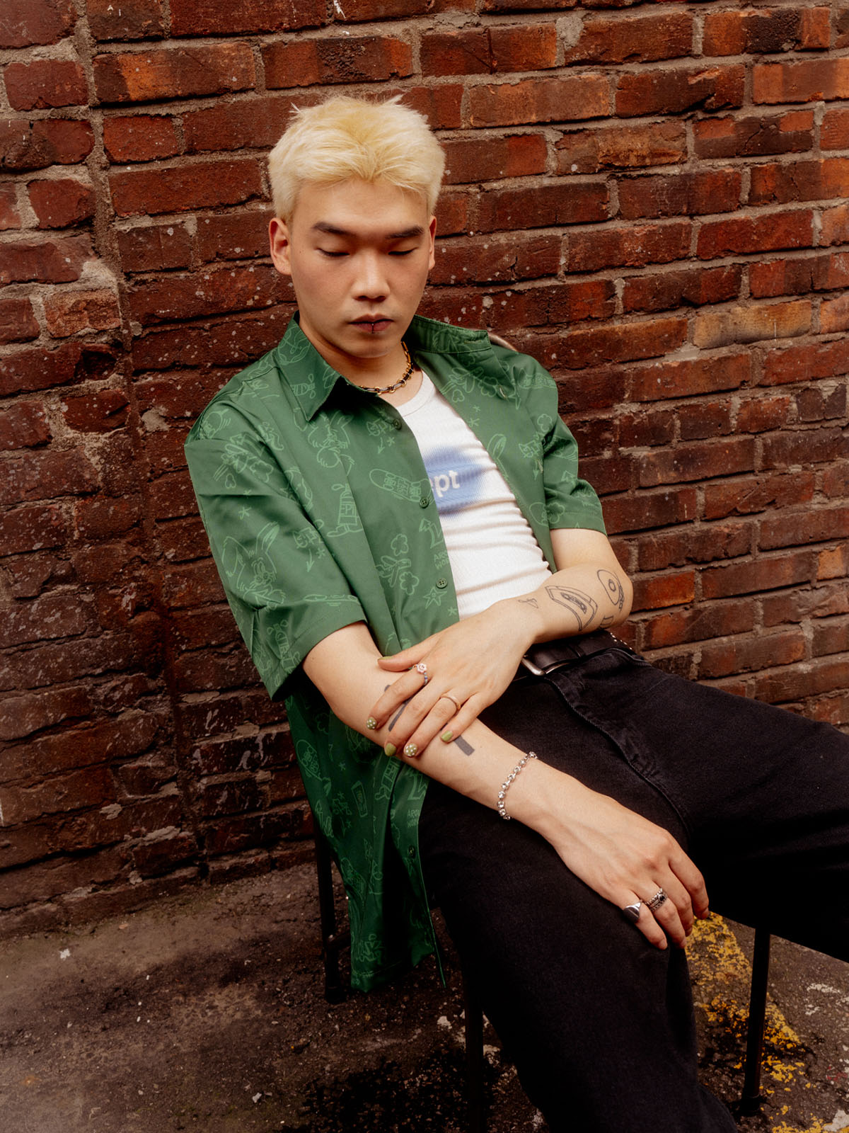 Heart Nibble Sleeveless (Ivory)