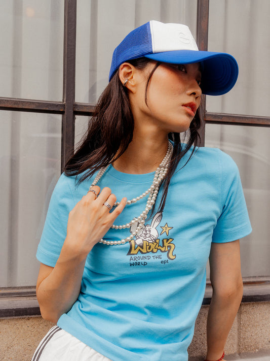 Nibble Walk Around T-Shirt (Sky Blue)