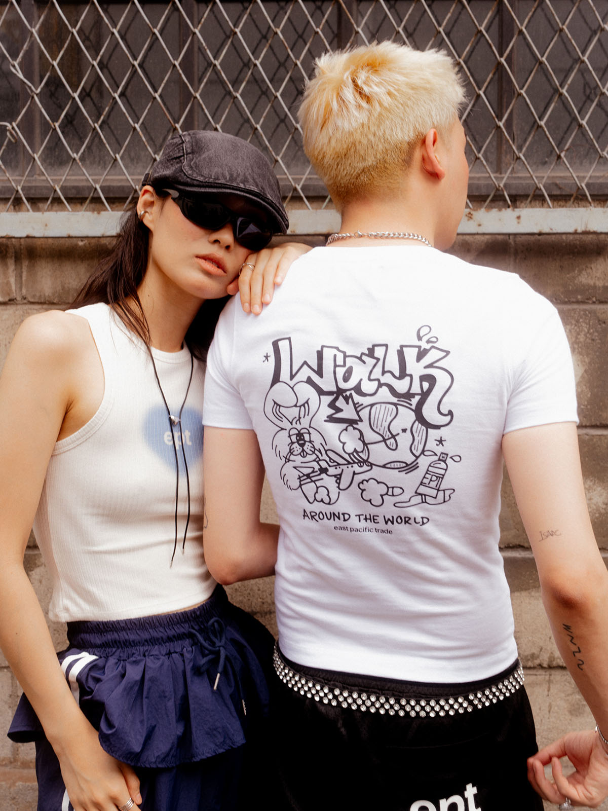 Walk Around The World T-Shirt (White)