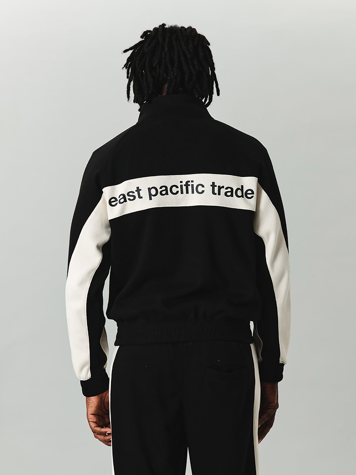 Black Track Zipup (Black)