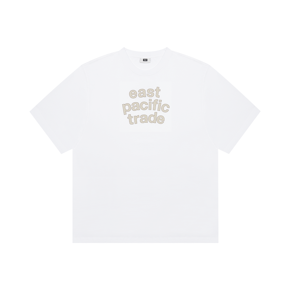 Arch T-Shirt (White/Beige)