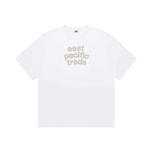 Arch T-Shirt (White/Beige)