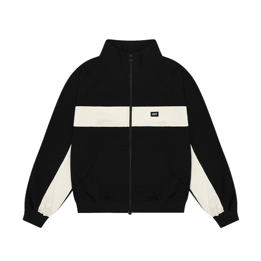 Black Track Zipup (Black)
