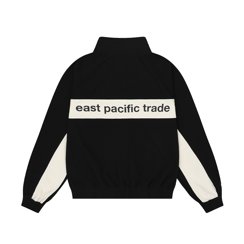 Black Track Zipup (Black)