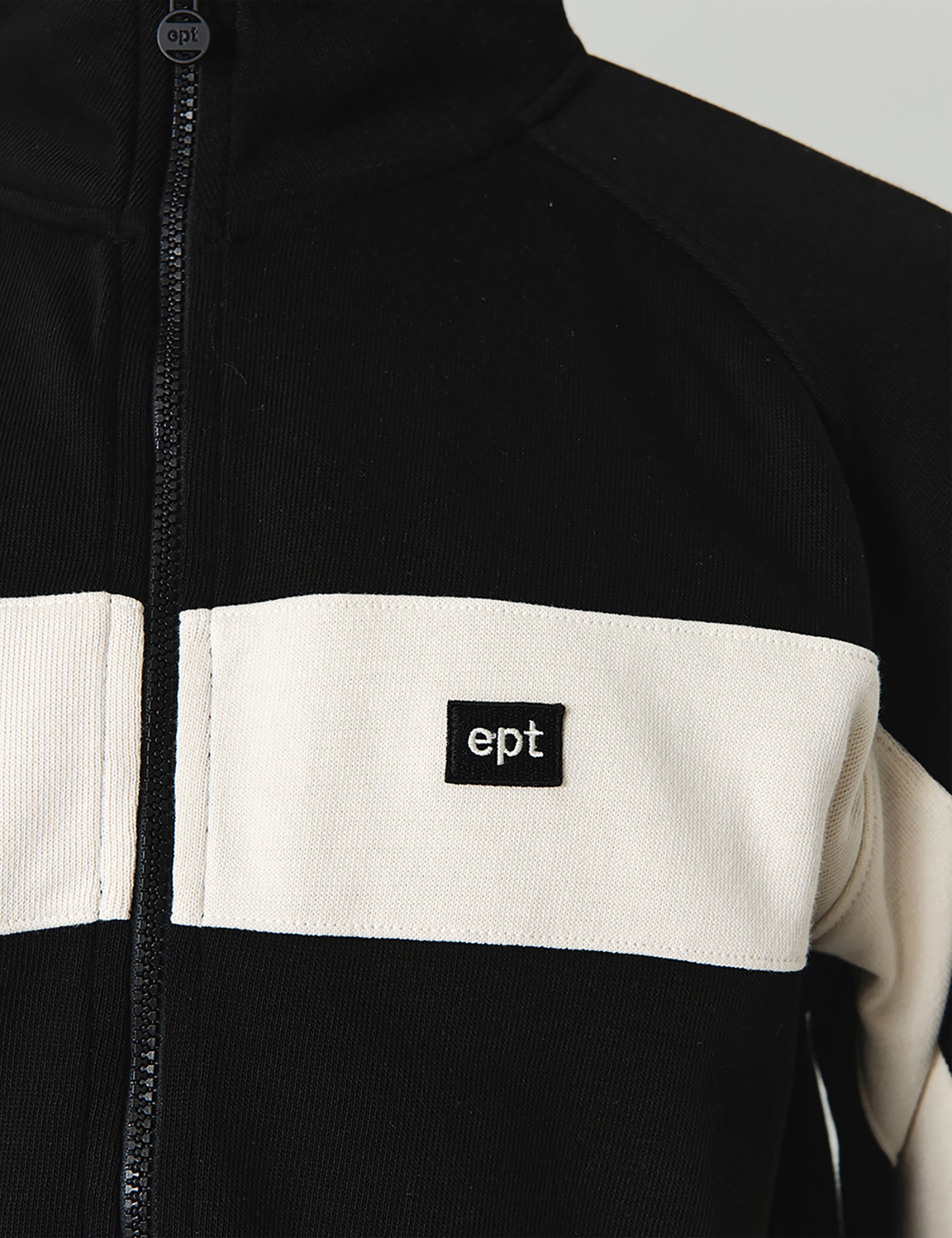 Black Track Zipup (Black)