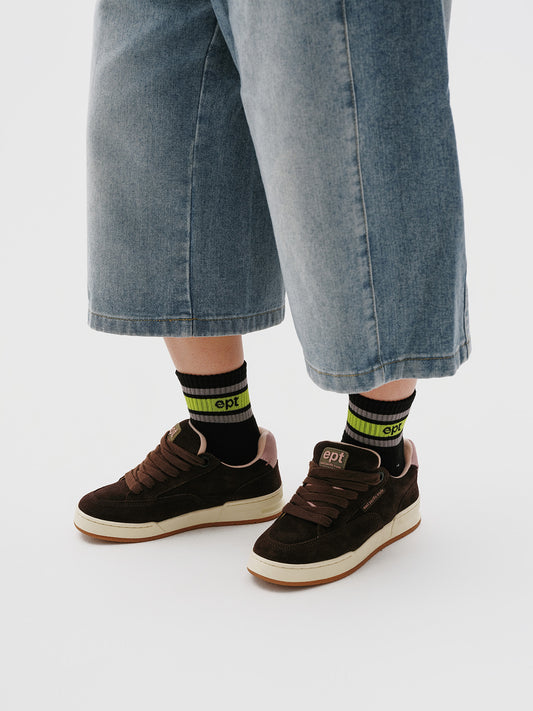 Bold Ankle Socks (Black)