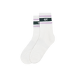 Bold Ankle Socks (White)