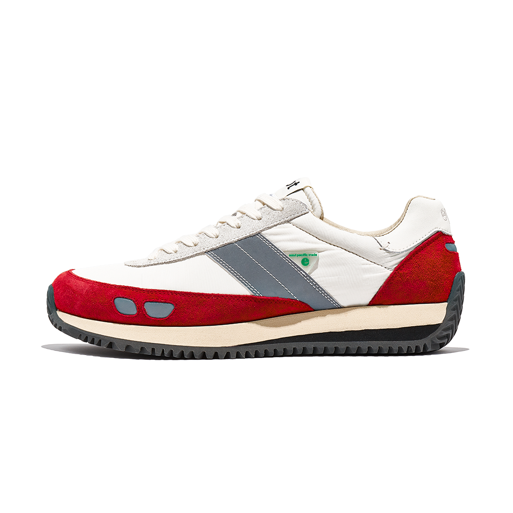 Boston (Off White/Red)